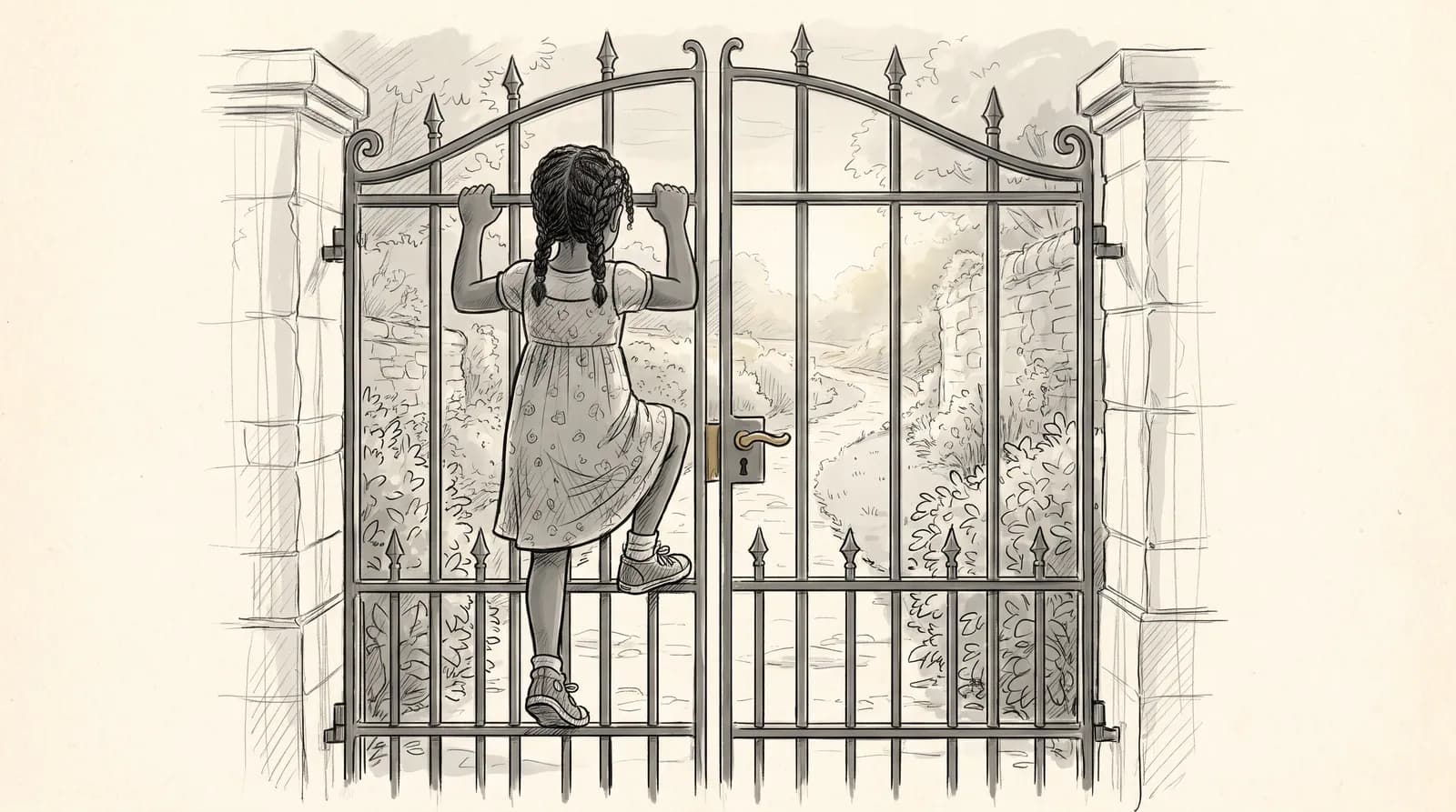 Cover sketch for I Wanted Independence. I Needed Autonomy.