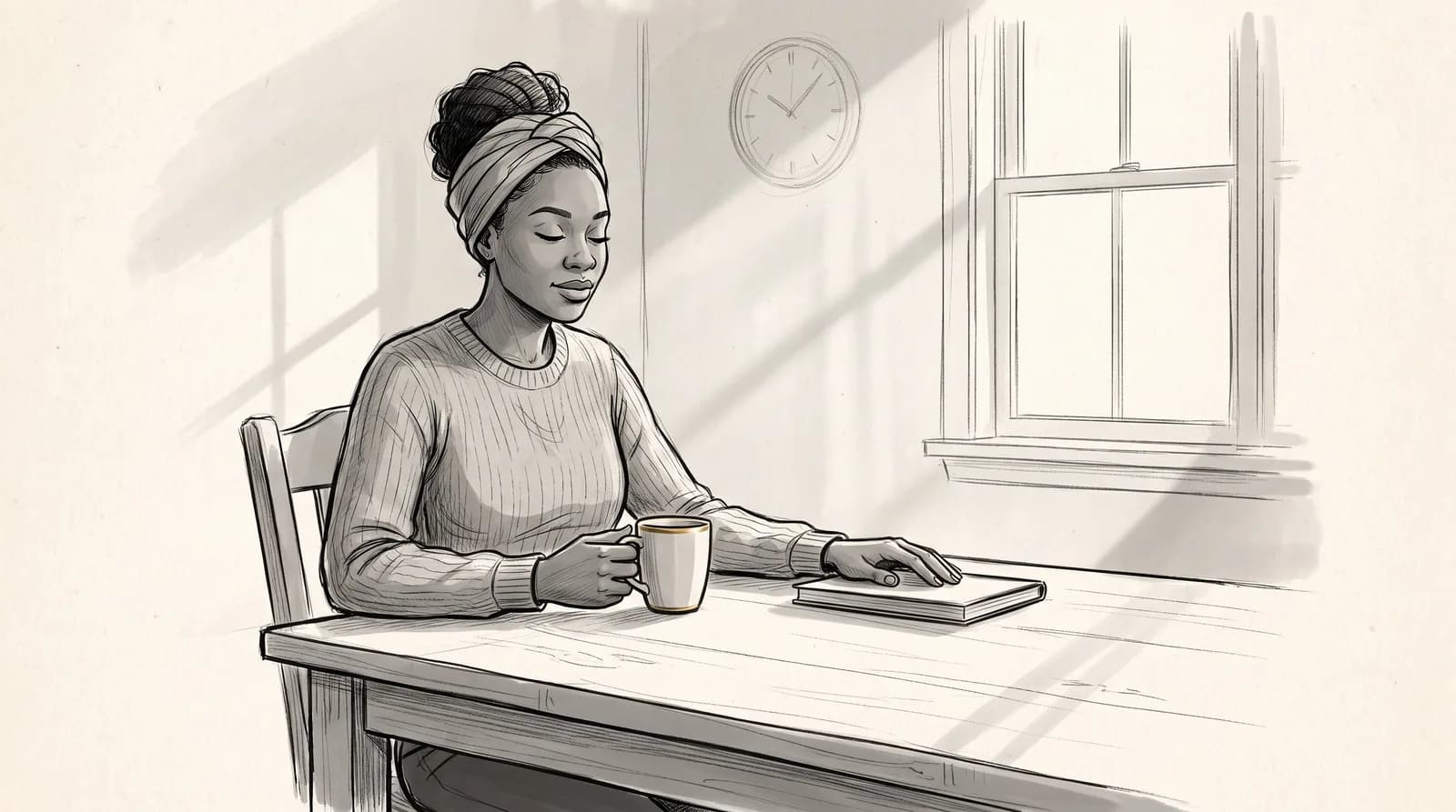 Cover sketch for Pacing for People Who Cannot Afford to Stop